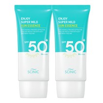 싸이닉 엔조이 슈퍼 마일드 선 에센스 SPF50+ PA++++, 50ml, 2개