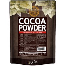 [허쉬초콜릿파우더] colorfood 코코아 파우더, 600g, 1개