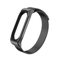 샤오미 밀레니즈 SE 클래식 스트랩 미밴드 3, 블랙, 1개