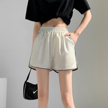 어썸풀 여성용 크루 파이핑 랍빠 팬츠 A24SMP031822