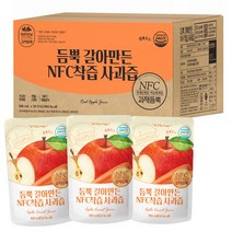 백두대간농수산 경북 영주 풋사과즙 100ml 50팩 100팩 풋사과 생즙 소백산 사과향기