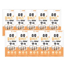 츄릅 플러스 짜먹는 유산균 고양이 간식 생선 60g, 연어맛, 10개
