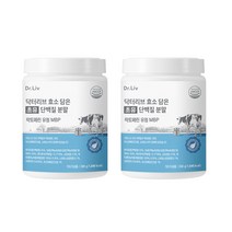 닥터리브 효소 담은 초유 단백질 분말 락토페린 유청 MBP, 280g, 2개
