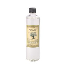 넥스트라이프 대용량 디퓨저리필 + 섬유스틱 5p 세트, 화이트머스크WM, 500ml