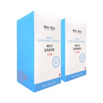 이뽀 베이직 일회용해면, 120개입, 2개