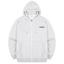 어뉴브로스 아치로고 기모 후드 집업 AHA_0007