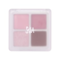 스킨푸드 소다 파스텔 아이 4색 팔레트 1.8g, 혼합색상, 1개