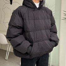 맨타임 남성용 아노락 패딩 후드 점퍼