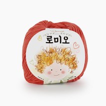 쎄비 인형실 로미오 79색 50g, 16. 다홍, 1개
