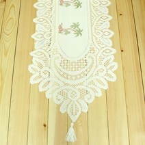 야자수 테이블 러너, 혼합색상, 180cm x 34cm