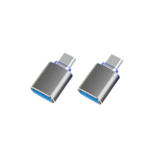 스타리움 C 타입 USB 3.0 젠더, 25mm, 그레이, 2개