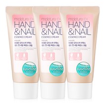 바세린 EX 핸드앤네일 핸드크림, 60ml, 3개