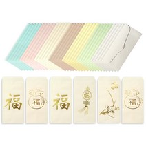 러블리 파스텔 용돈봉투 35p + 한지 돈봉투 6p 세트, 랜덤발송(한지봉투), 1세트