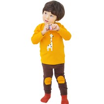 까꿍놀이터 아동용 기린 상하복 세트
