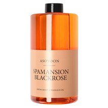 아소윤 스파맨션 아로마 바디 마사지 오일 블랙로즈, 1개, 1000ml