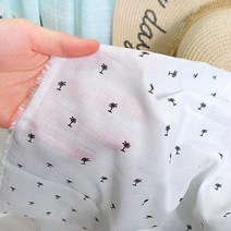 60수 거즈 나염 패브릭원단, 야자수