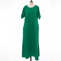 디리치트 반팔 A라인 원피스