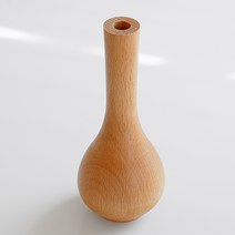 블루밍앤미 원목 호리병 타입 화병, 우드