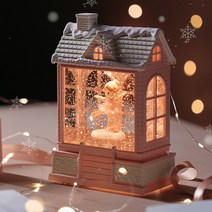러브하우스 뮤직 자동 눈날림 조명 오르골, 발레 핑크