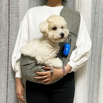 요요쉬 반려동물 슬링백, 그레이