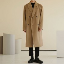 맨타임 남성용 데일리 블렌디드 고급 더블코트 BAO