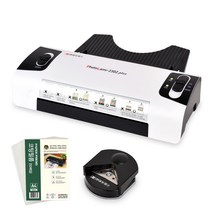 현대오피스 페이퍼프랜드 A4용 코팅기 PL-2302Plus + 코팅지 50p + 코너 라운더 세트, PL-2302Plus(코팅기), A4