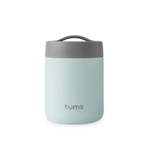 텀스 모모 보온 죽통, 450ml, 인디블루