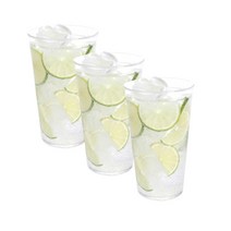 은스홈 트라이탄 컵 580ml, 투명, 3개