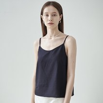 아르세 여성용 린넨 슬리브리스 나시