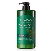 케라시스 티트리 두피 트리트먼트 모발팩, 1L, 1개