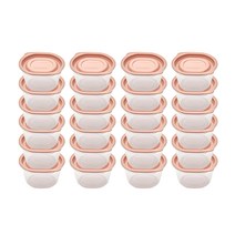 씨밀렉스 쿡밥 냉동밥 보관용기 275ml 핑크, 24개, 275ml x 24p(핑크)