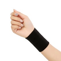 메이크포 탄성있는 손목 보호대 블랙 XL, 1개
