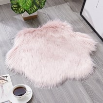 퓨어 퍼 플라워 러그