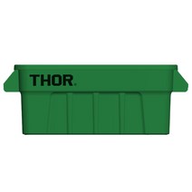 트러스트 THOR 다용도 토트 박스 53L + 덮개, GREEN, 1세트