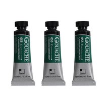 신한화구 전문가 과슈 3p 카드뮴 그린 딥 C, 15ml, 1색