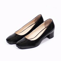 에나멜 라운드 펌프스 27009