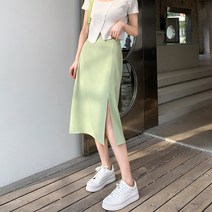 MA 프렌치 트임 허리밴딩 스커트