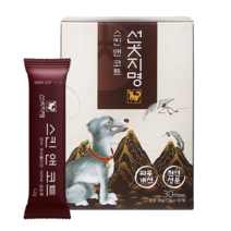 선견지명 강아지 스킨앤코트 한방 피부 영양제 1.2g x 30p, 1개, 검은콩 + 아마씨 + 명태껍질 + 연어 혼합맛