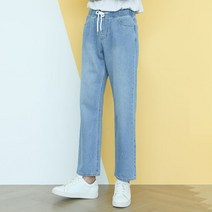 블루포스 남성용 데비런 와이드 밴딩 청바지