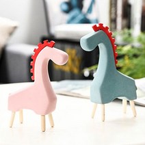 동물원 인테리어 장식 소품 2종 세트, 말