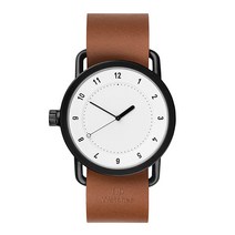 티아이디워치 남성용 No 1 Leather 시계 40mm 101101