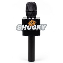 로이체 BT21 베이비 무선 블루투스 마이크 스피커 SHOOKY, BT21-RMC-A-SK