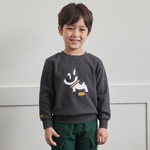 팬콧키즈 아동용 팝바우 캐릭터 맨투맨