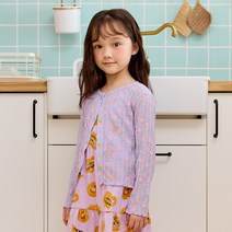 릴리푸리 여아용 썸머 플라워 가디건