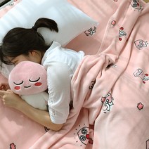 카카오프렌즈 극세사 담요