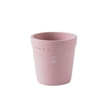 JH컴퍼니 심플 마카롱 시멘트 화분, 핑크