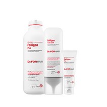 닥터포헤어 폴리젠 플러스 헤어 샴푸 500ml + 70ml + 스칼프 팩 250ml 세트, 1세트
