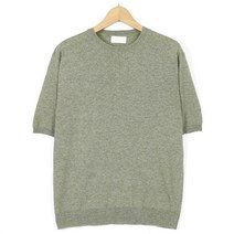 맨타임 남성용 UWO 데일리 라운드 넥 썸머 뱀부 니트