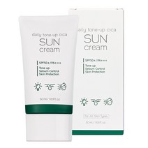 프레티 데일리 톤업 시카 선크림 SPF50+ PA+++, 1개, 50ml
