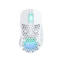 xtrfy M4 Wireless 초경량 게이밍 마우스 M4W-RGB-WHITE, 화이트